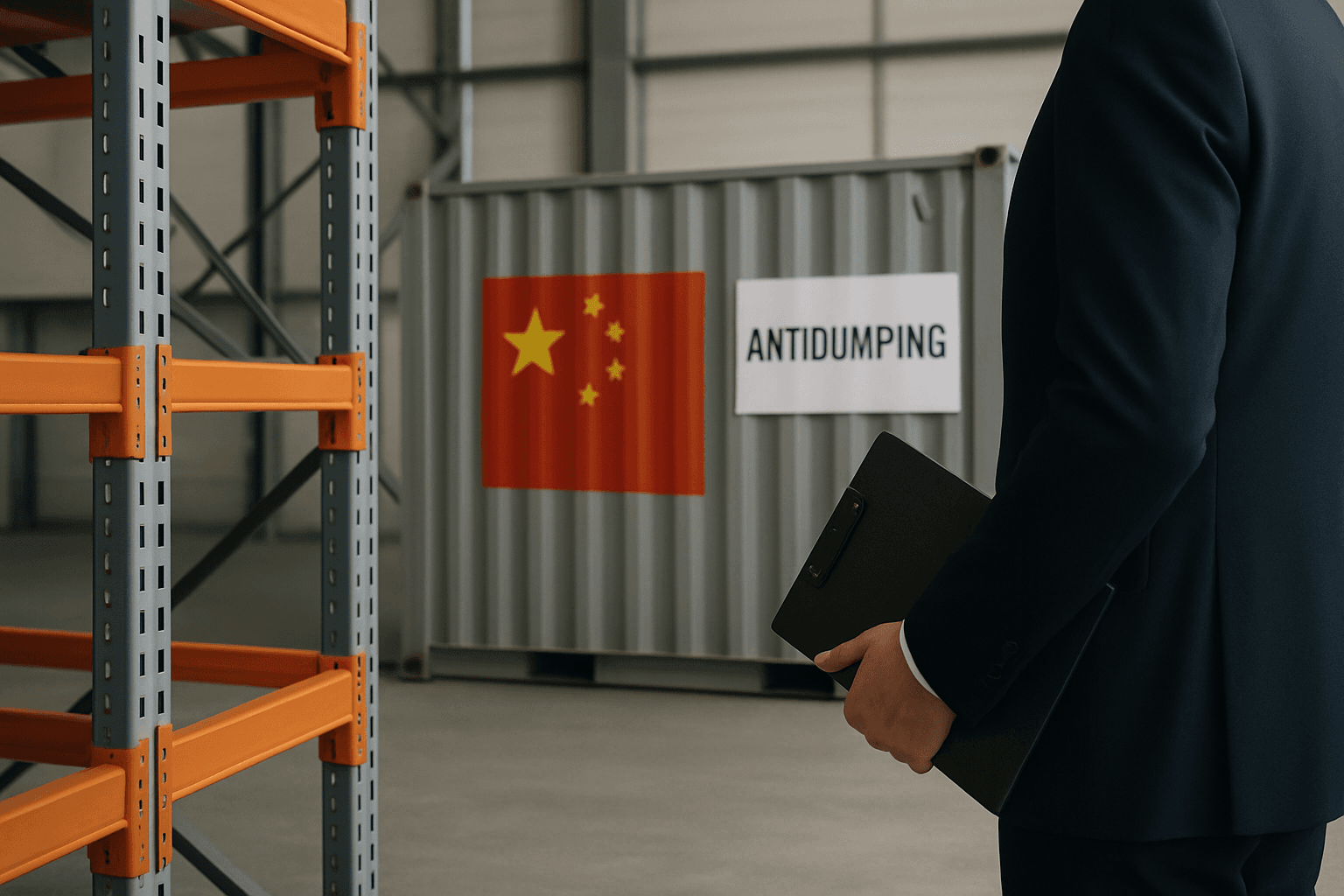 Procédure antidumping ouverte sur les rayonnages en acier chinois en Union européenne