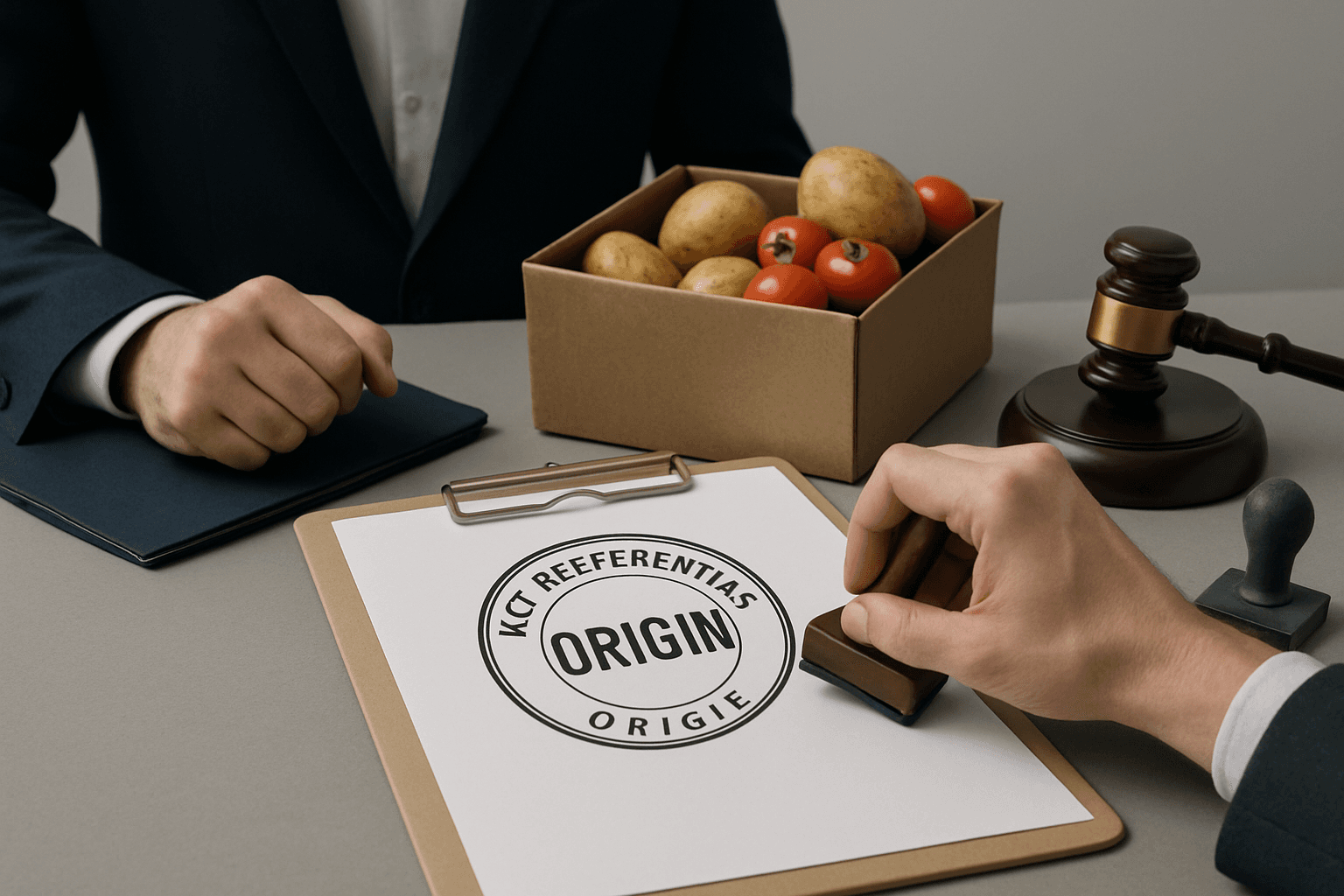 Nouvelles règles sur la preuve électronique de l'origine non préférentielle des produits agricoles