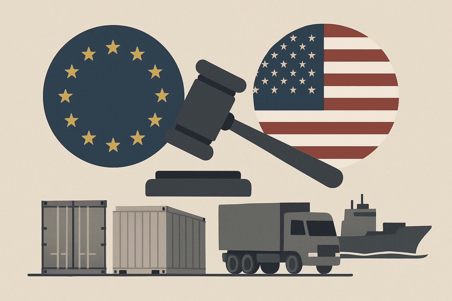 L'Union européenne ajuste ses droits de douane et ouvre des contingents tarifaires aux importations américaines à compter du 1er juillet 2026