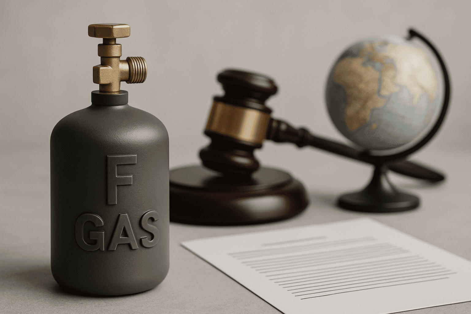 Abrogation des règlements 1497/2007 et 1516/2007 sur les gaz à effet de serre fluorés