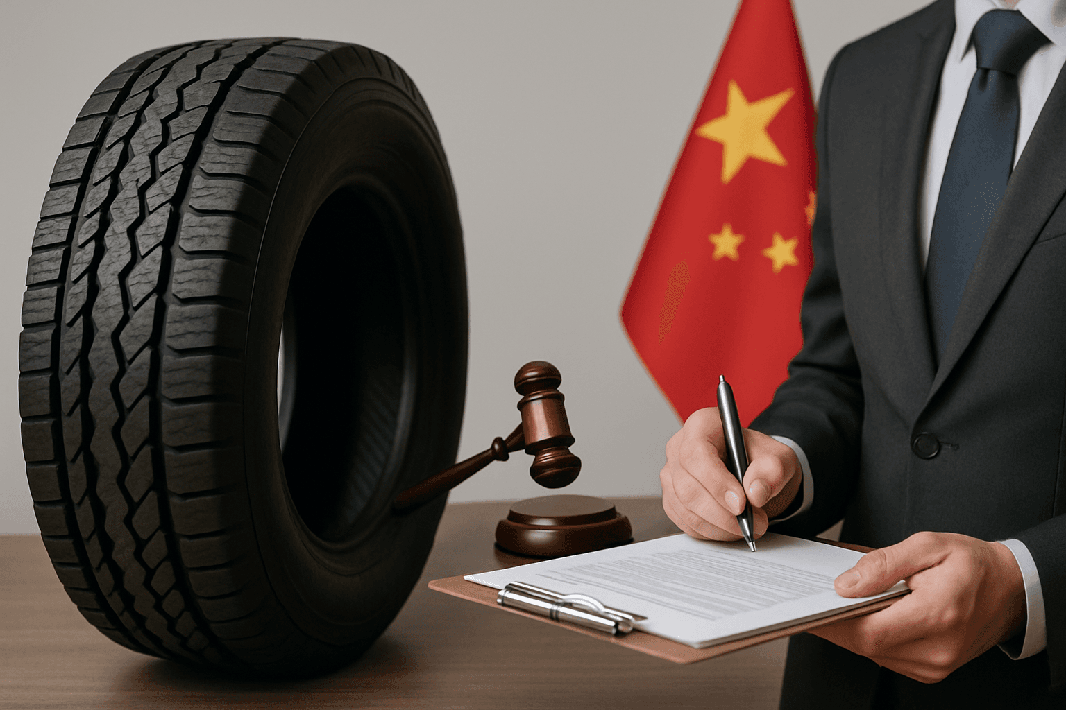 Droit antidumping définitif sur les pneumatiques chinois à l’Union européenne