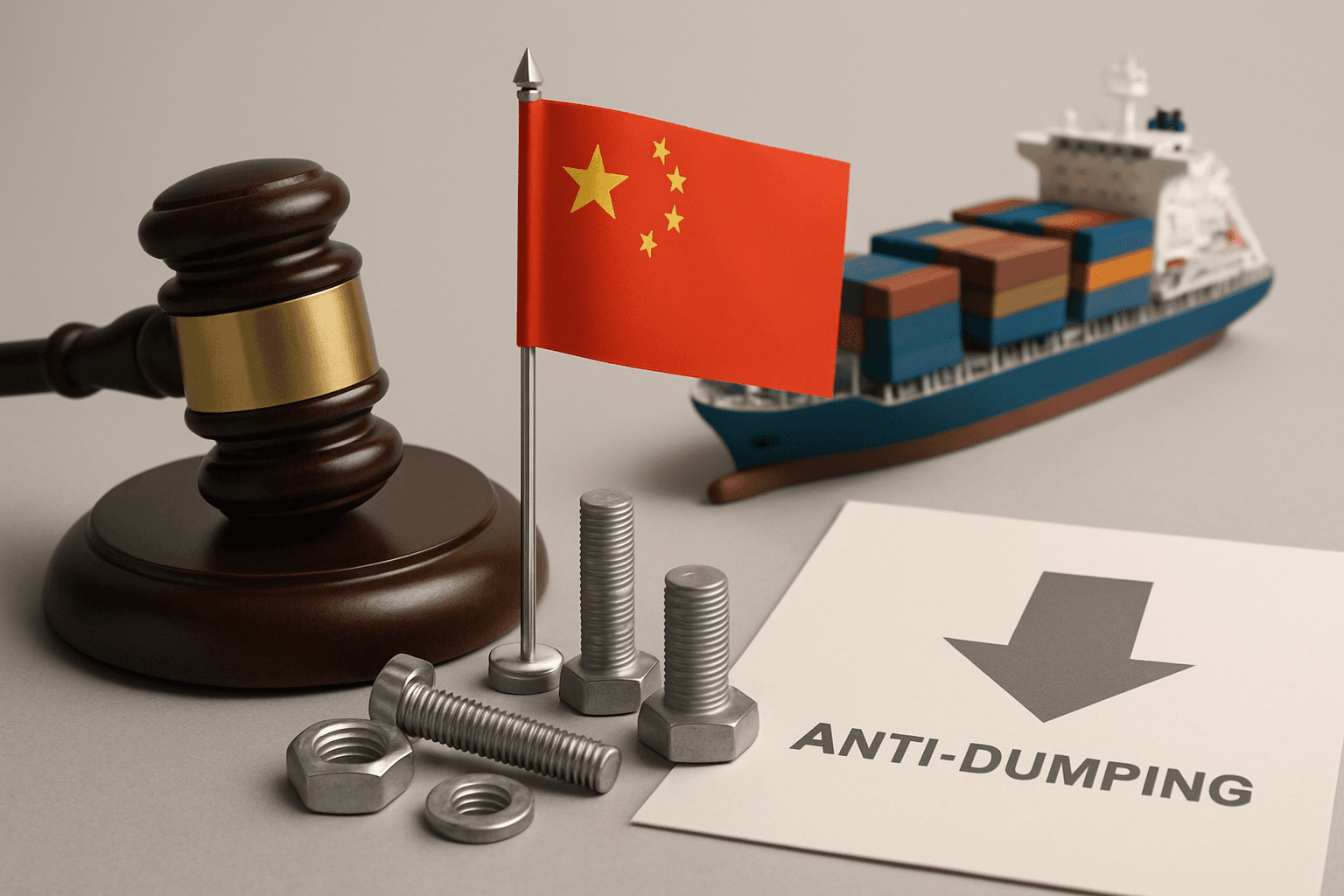 Statut de nouveau producteur-exportateur accordé à Zhejiang Yitai sous droit antidumping sur éléments de fixation en acier chinois