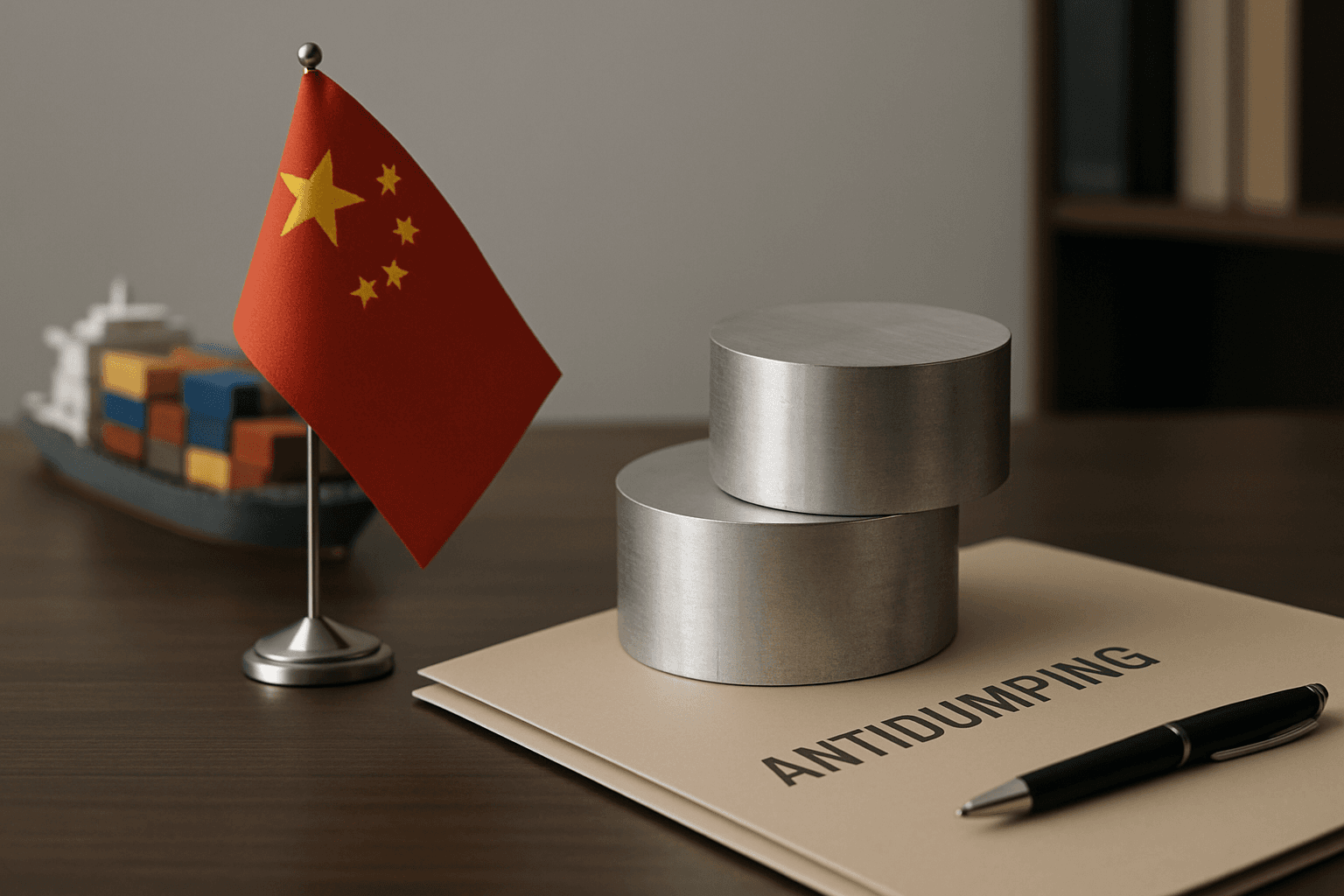 Lancement d’un réexamen des mesures antidumping sur les produits laminés plats en aluminium chinois
