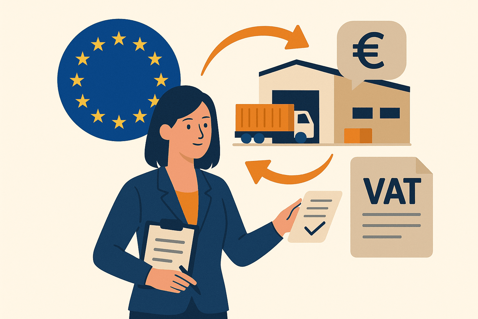 Échanges de biens dans l’UE : maîtriser la TVA et les obligations EMEBI