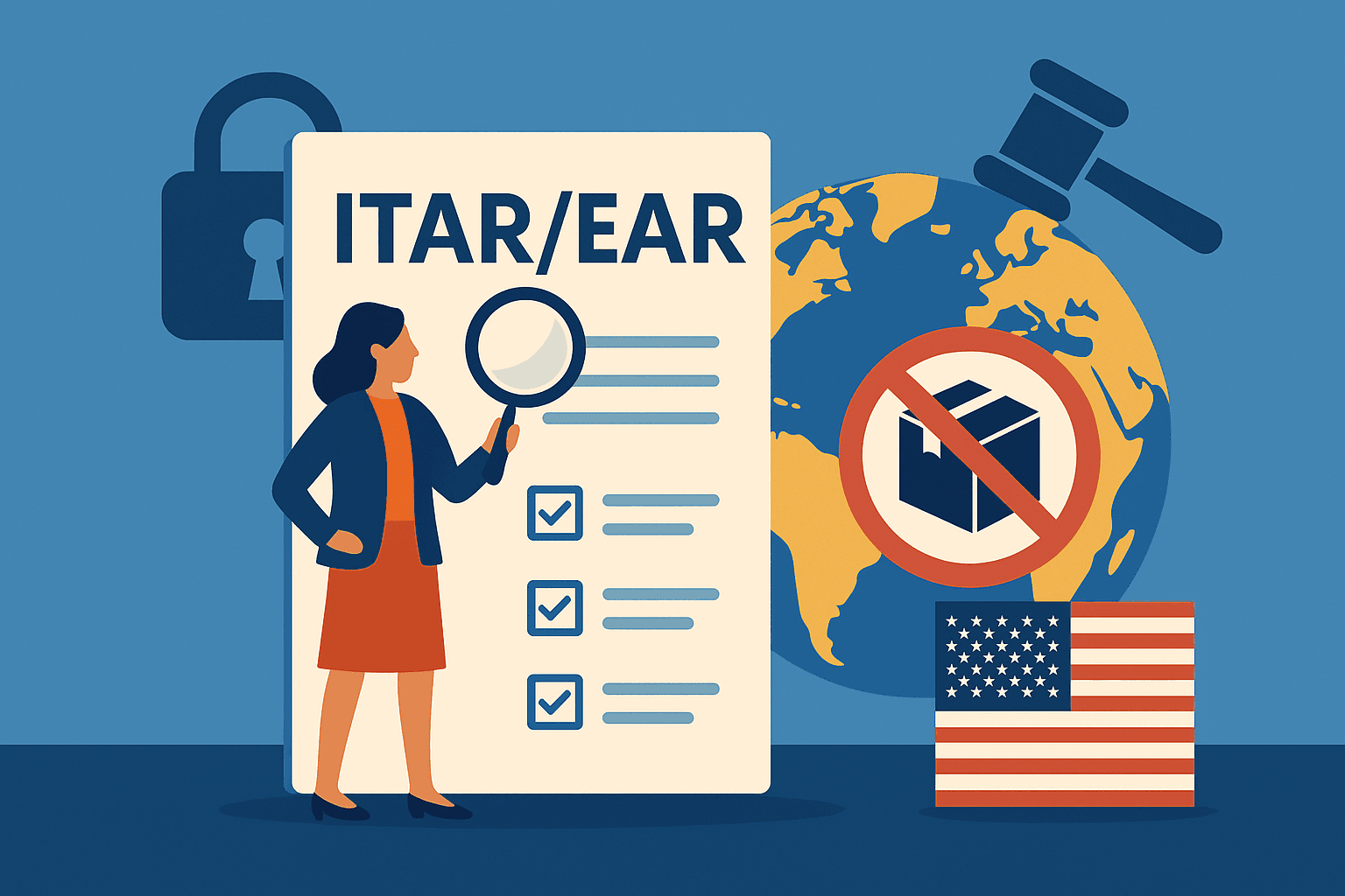 Export control américain : ITAR/EAR - maîtriser les réglementations extraterritoriales