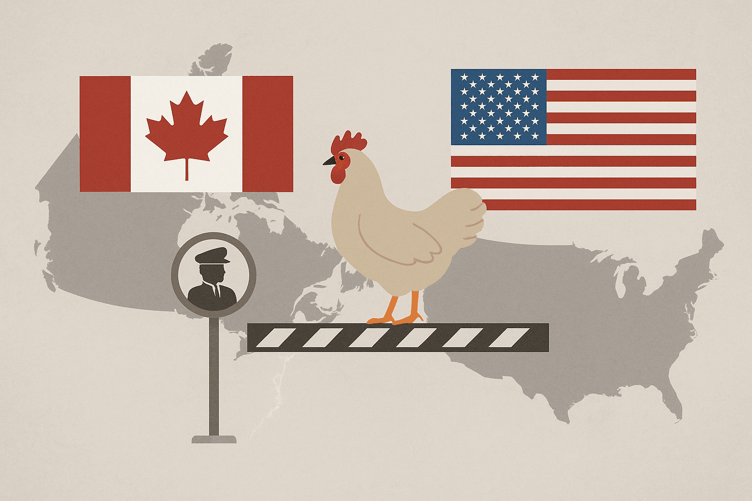 Influenza aviaire : nouvelles zones restreintes au Canada et aux États-Unis pour les exportations de volailles vers l’UE