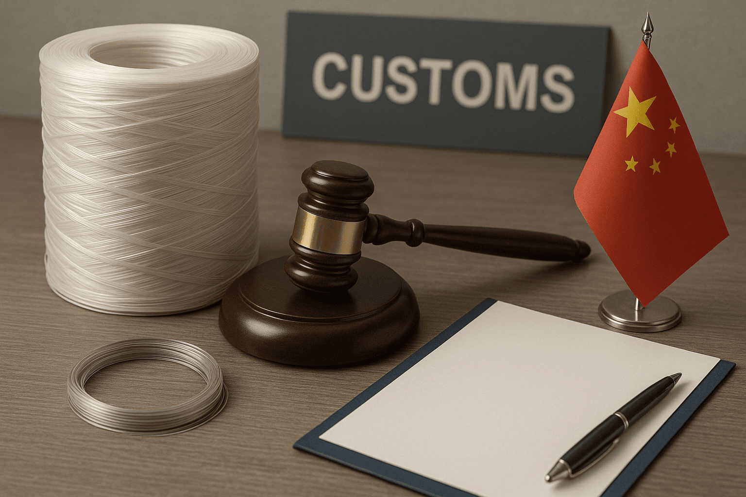 UE : droit antidumping provisoire sur le filé-lié de PET chinois