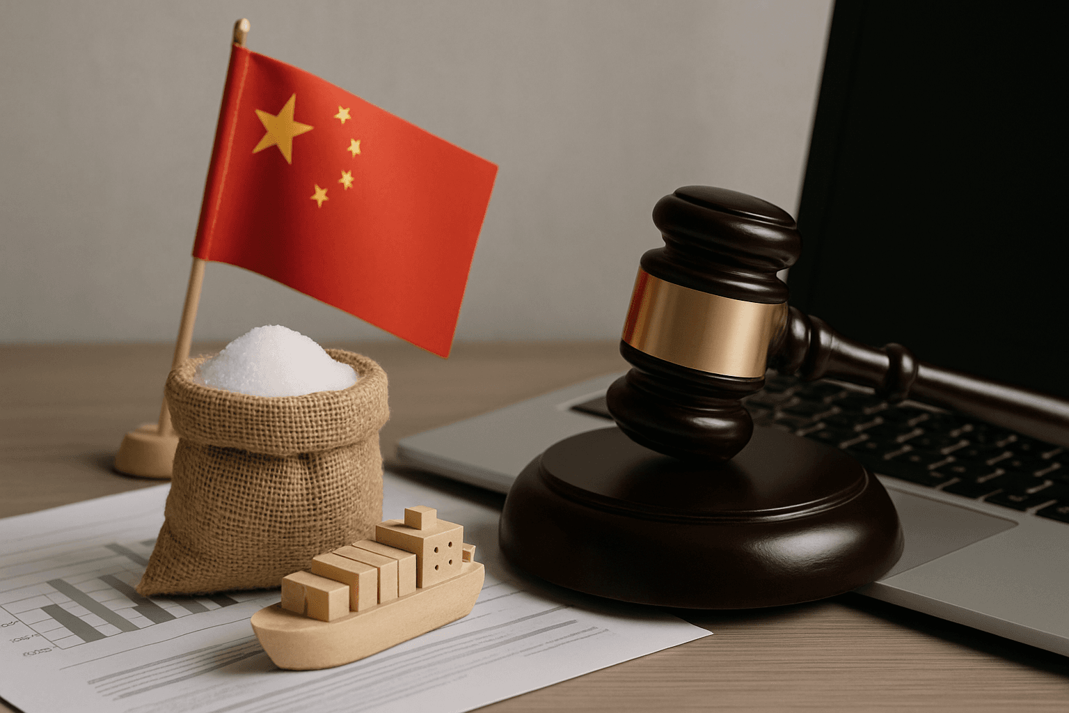 Expiration des mesures antidumping sur l'acésulfame potassium en provenance de Chine en janvier 2027