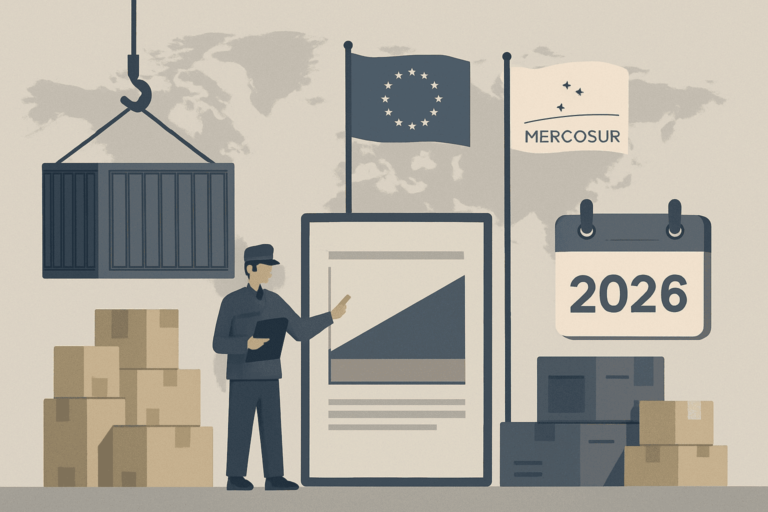 Nouveaux contingents tarifaires UE-MERCOSUR suite à l'accord intérimaire du 29 avril 2026