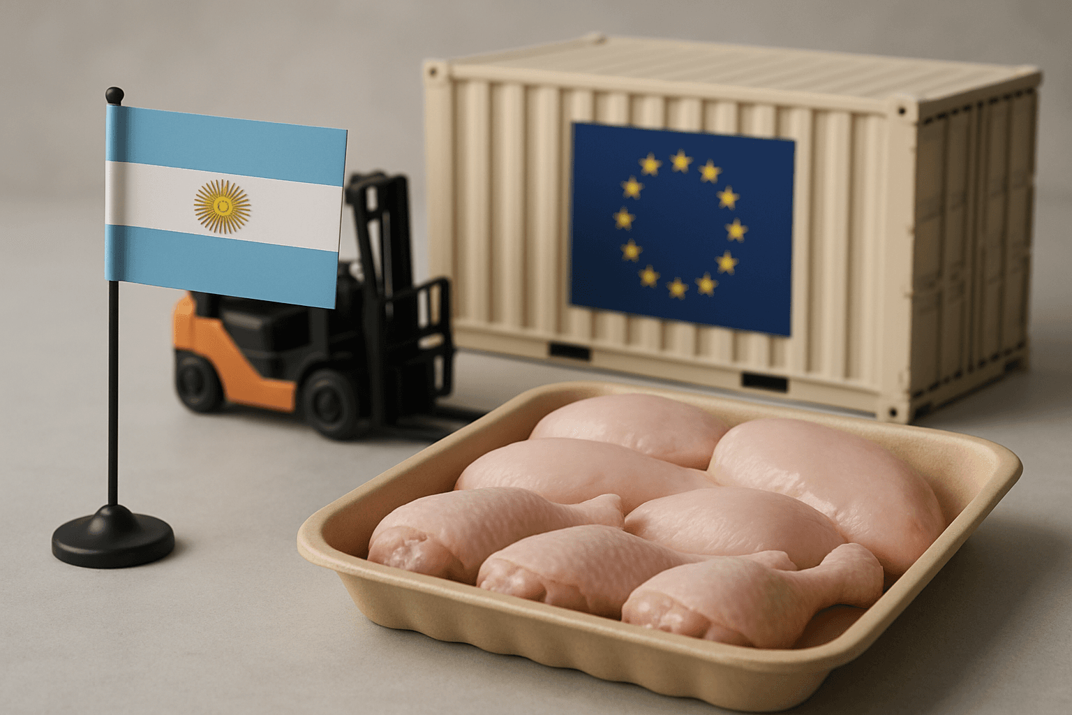 Levée de la suspension des importations de viandes fraîches de volaille d'Argentine vers l'Union européenne
